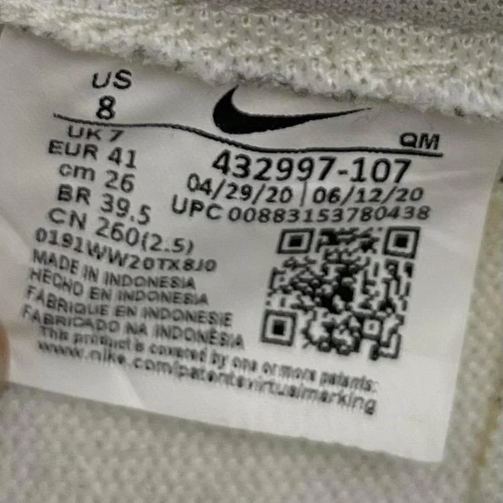 Nike Killshot 2 Leather Sail Midnight Navy Gum 432997-107 Mens Size 8‎ No Box